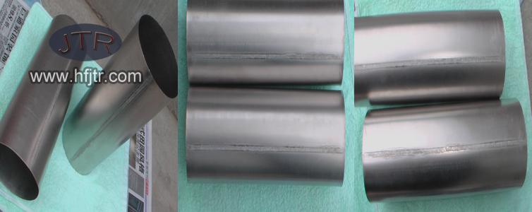 Titanium welded tube